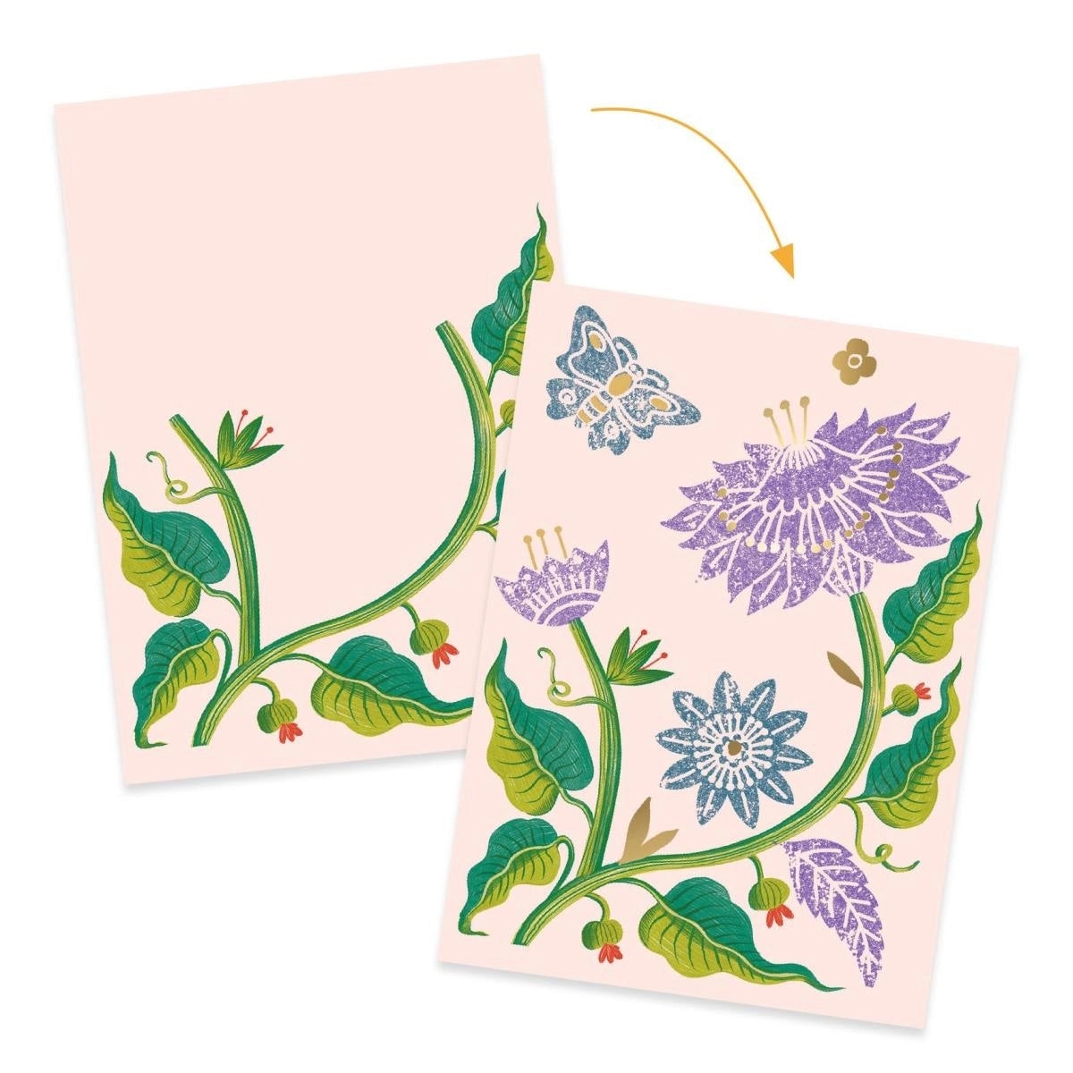 Workshop Gravur: Passionsblume
