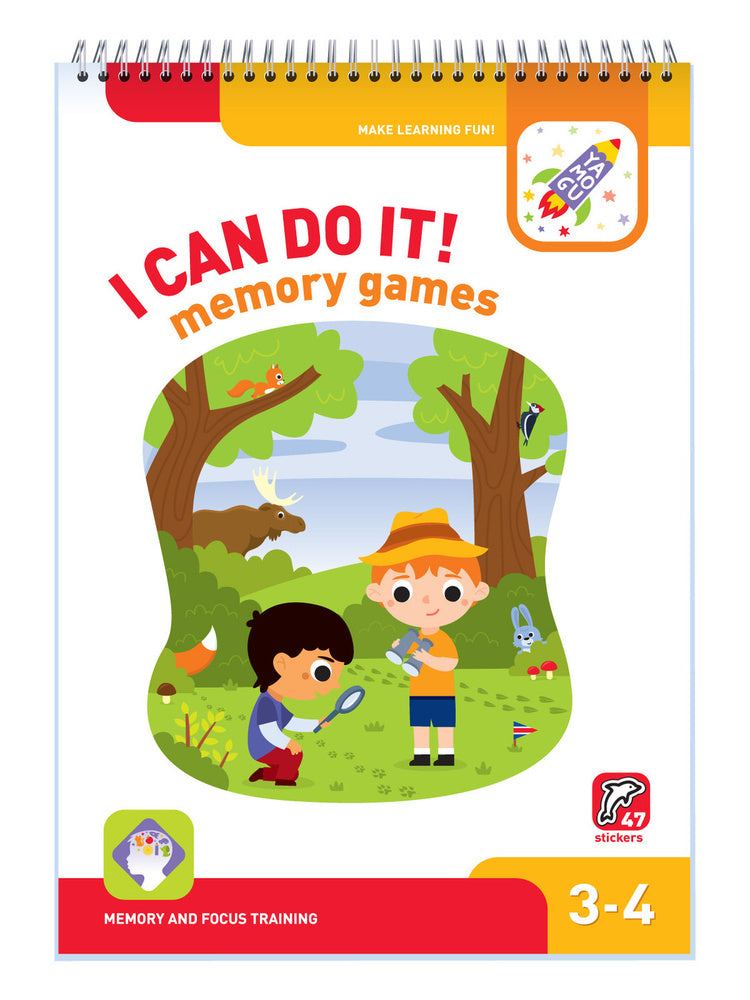 I Can Do It! Memory Games. Age 3-4 (Я могу запоминать! 3-4 года)