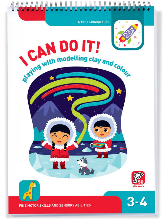 I Can Do It! Playing with Modelling Clay and Colour. Age 3-4 (Я могу лепить и рисовать! Картинки из пластилина. 3-4)
