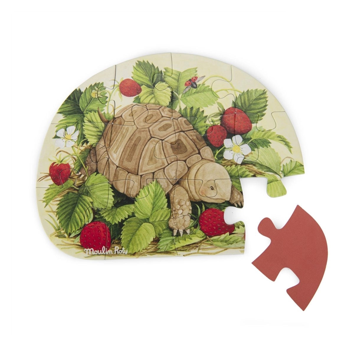 4 Mini Puzzle Tiere (4 x 12 Teile)