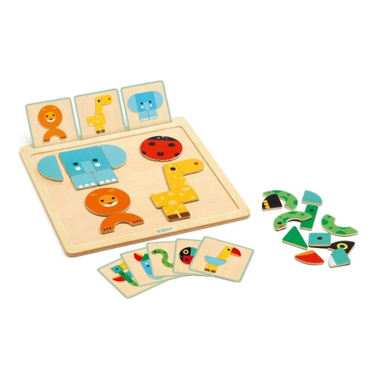 Magnet-Legespiel: GeoBasic