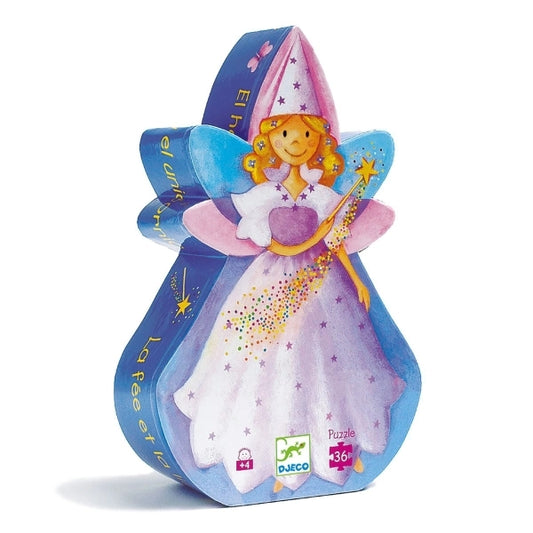 Puzzle: Fee und Einhorn - 36 Teile