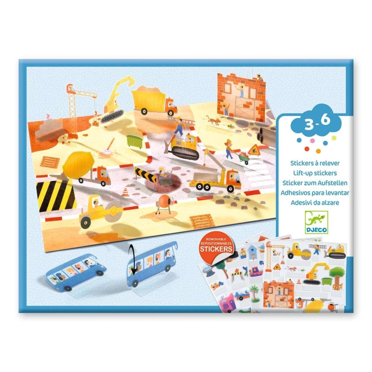 Sticker zum Aufstellen: Fahrzeuge