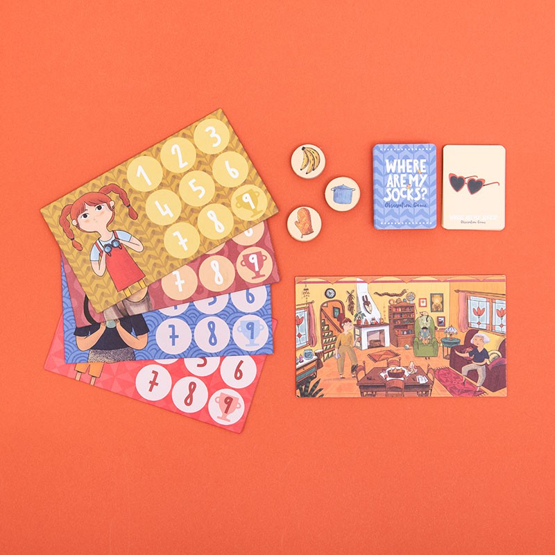 Family Game - WHERE ARE MY SOCKS?