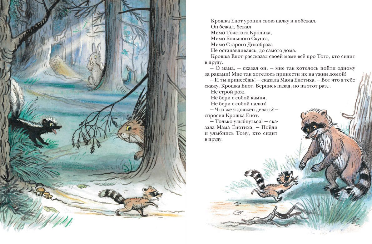 Крошка енот и тот, кто сидит в пруду