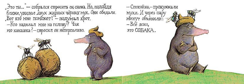 Маленький крот, который хотел знать, кто наделал ему на голову