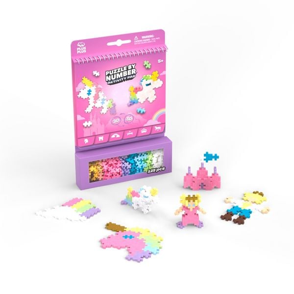 PLUS PLUS - 125 Kreativ Bausteine Puzzle Märchen