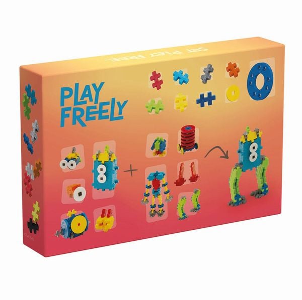 Plus-Plus 250 Kreativ Bausteine Roboter