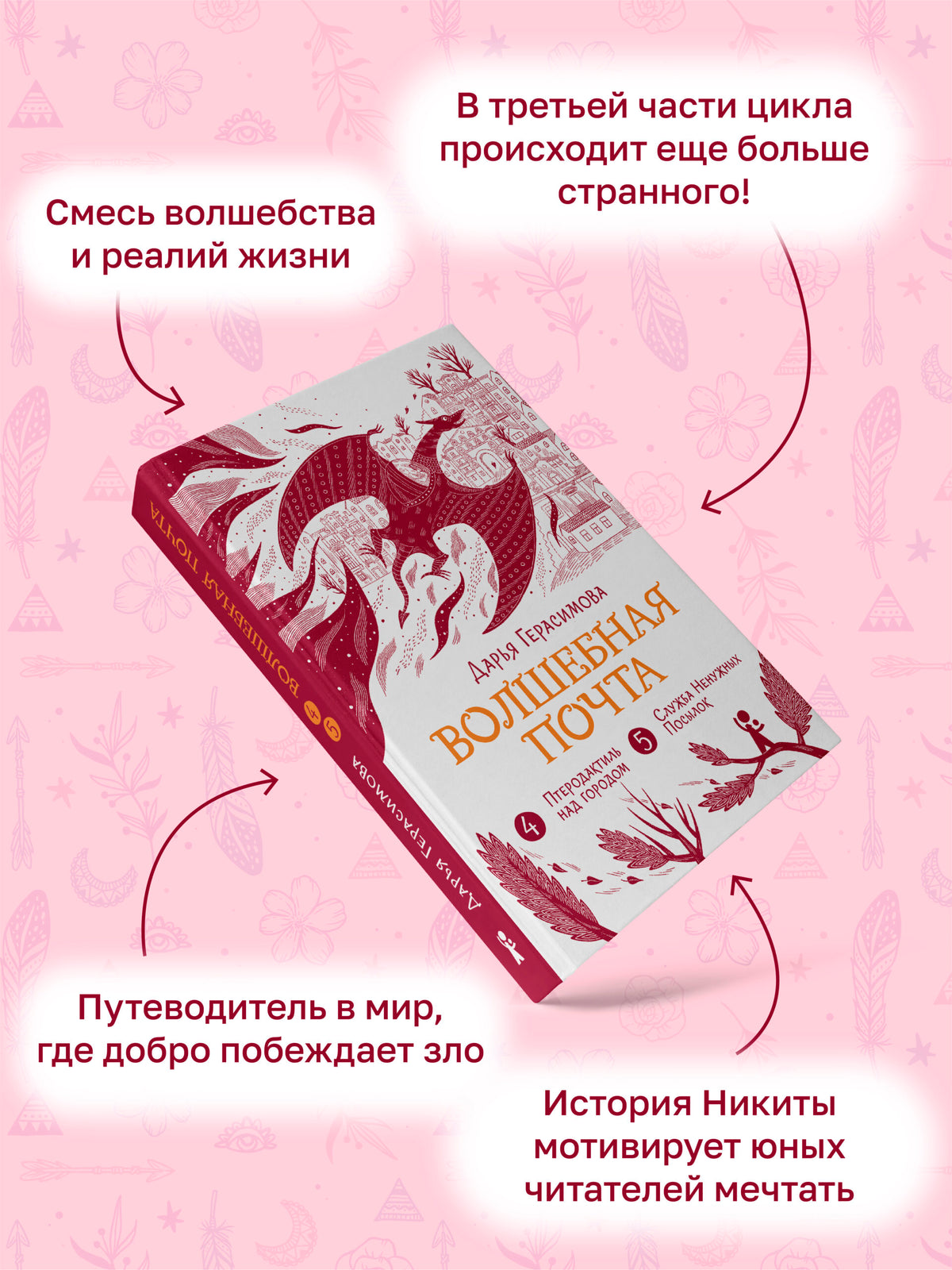 Волшебная почта. Кн. 3 : Ч. 4. Птеродактиль над городом. Ч.